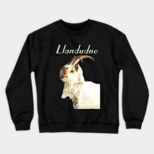 LLANDUDNO GREAT ORME GOAT MINT Crewneck Sweatshirt